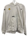 Daily Drills Size XS/S White Cotton Hood Embroidered Pullover Sweatshirt White / XS/S