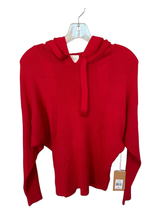 Cyrus Size XS Red Rayon Blend Hood Knit Sweater Red / XS