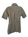 French Connection Size 2 Khaki Cotton Short Sleeve Full ZIp Dress Khaki / 2