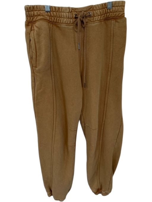 FP Movement Size S Light Brown Cotton Blend Drawstring Jogger Athletic Pants Light Brown / S