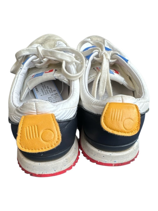 Oncept Shoe Size 6 Blue & Orange Leather Color Block Athletic Sneakers Blue & Orange / 6