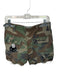 Rank & Sugar Size S Green & Brown Cotton Patches Camo Cut Off Shorts Green & Brown / S