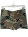 Rank & Sugar Size S Green & Brown Cotton Patches Camo Cut Off Shorts Green & Brown / S