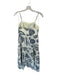 Petal + Pup Size S Cream & Navy Cotton Spaghetti Strap Botanical Maxi Dress Cream & Navy / S