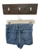 Rag & Bone Size XS Med Light Wash Cotton Blend Elastic Waist Denim Print Shorts Med Light Wash / XS