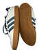 Adidas Shoe Size 5.5 White & Navy Leather Athletic Sneakers White & Navy / 5.5