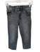 Kut From The Kloth Size 0 Charcoal Cotton Blend Low Rise Straight Leg Jeans Charcoal / 0