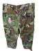Rank & Sugar Size Est S Green & Brown Cotton Smiley Face Camo Button Fly Pants Green & Brown / Est S