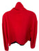 Fanatics Size S Red & Black Long Sleeve UGA Half Zip Cropped Sweatshirt Red & Black / S