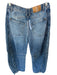 We The Free Size 25 Med Light Wash Cotton Mid Rise Button Fly Barrel Jeans Med Light Wash / 25