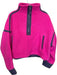 FP Movement Size XS Hot pink Polyester Fuzzy Half Zip Athletic Jacket Hot pink / XS