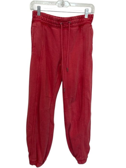 FP Movement Size XS Red Cotton Drawstring Jogger Athletic Pants Red / XS