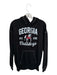 Gameday Couture Size S Black & Silver Cotton Blend Studded UGA Hoodie Black & Silver / S