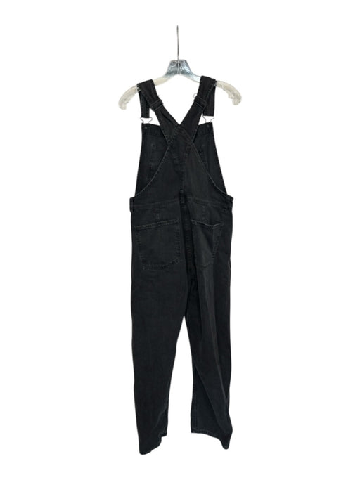 We The Free Size 2 Charcoal Cotton Wide Leg Denim Overalls Charcoal / 2