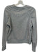 Evereve Size S Gray Polyester Fleece Lined Long Blazer Heathered Sweatshirt Gray / S