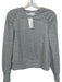 Evereve Size S Gray Polyester Fleece Lined Long Blazer Heathered Sweatshirt Gray / S