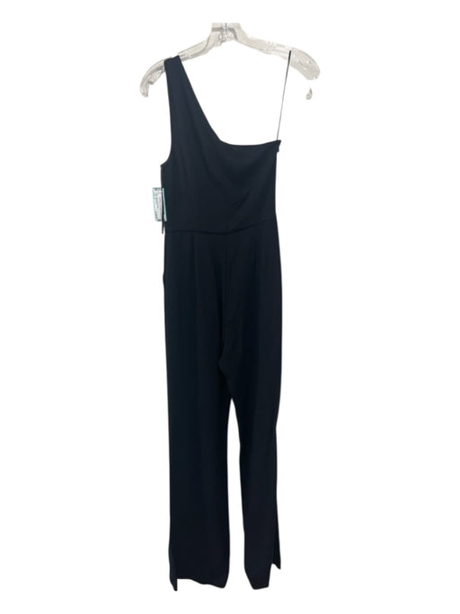 Ramy Brook Size 0 Black One Shoulder Jumpsuit Black / 0