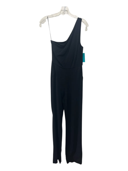 Ramy Brook Size 0 Black One Shoulder Jumpsuit Black / 0