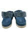 Gucci Shoe Size 38 Blue & White Textile Denim Guccissima Velcro Sandals Blue & White / 38