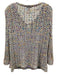 St. John Sport Size L Purple & Multi Blend Long Sleeve Knit Slip Inc. Top Purple & Multi / L