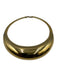 Givenchy Gold Metal Choker Vintage Necklace Gold