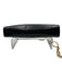 Salvatore Ferragamo Black Leather Gold Tone Hardware Toggle Close Bag Black