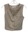 The Workshop Size S Gray & White Polyester & Rayon Vest Trouser Pant Set Gray & White / S