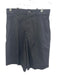 Spanx Size XS Black Cotton Long Zip Pockets Shorts Black / XS