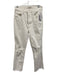 Mother Size 26 White Cotton Button Fly Skinny distressed Jeans White / 26