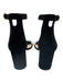 Stuart Weitzman Shoe Size 6 Black & Tan Suede & Leather Block Heel Sandals Black & Tan / 6