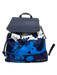 Ted Baker Navy, Blue & White Synthetic Drawstring Printed Backpack Navy, Blue & White