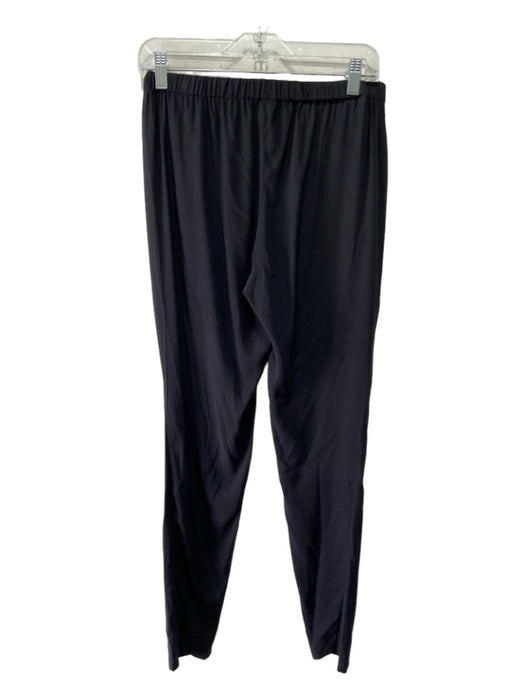 Vince Size XS Black Silk Elastic Waist Tapered Pockets Pants Black / XS