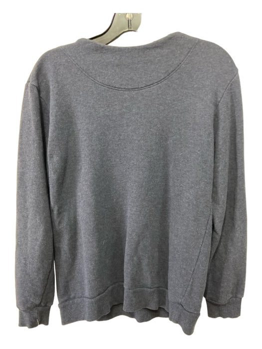 Stella McCartney Size 40 Navy Cotton Rounded Chain Detail Long Sleeve Sweatshirt Navy / 40