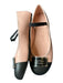 Marc Jacobs Shoe Size 40 Pink & Black Leather Cap Toe SHW Ballet Flats Pink & Black / 40