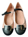 Marc Jacobs Shoe Size 40 Pink & Black Leather Cap Toe SHW Ballet Flats Pink & Black / 40