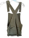 We The Free Size S Olive Cotton short Cuffed Button Detail Pockets Overalls Olive / S