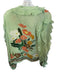 Blank London Size S Green & Multi Viscose Gauze Floral & Abstract Button up Top Green & Multi / S