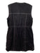 See By Chloe Size 44 Black Cotton Denim Sleeveless Button Up Dress Black / 44