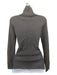 Magaschoni Size S Black Cashmere Turtleneck Ribbed Long Sleeve Sweater Black / S