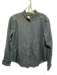 & Other Stories Size 6 Medium Wash Cotton Denim Ruffle Collar Long Sleeve Top Medium Wash / 6