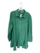 Tuckernuck Size XXL Green Linen & Cotton Button Down Collar Above knee Dress Green / XXL