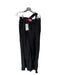 Zara Srpls Size XS Black Viscose One Shoulder Maxi Dress Black / XS