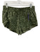 Athleta Size M Green Polyester Blend Zipper Pockets Camoflage Shorts Green / M