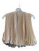 Mare Mare Size XS Beige Polyester Blend Key Hole Sleeveless Cropped Pleated Top Beige / XS