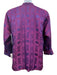 Shanghai Tang Size M Purple, Navy Blue, Lime Green Silk & Rayon Jacquard Jacket Purple, Navy Blue, Lime Green / M