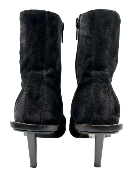 Ann Demeulemeester Shoe Size 36.5 Black Suede leather Pointed Toe Booties Black / 36.5