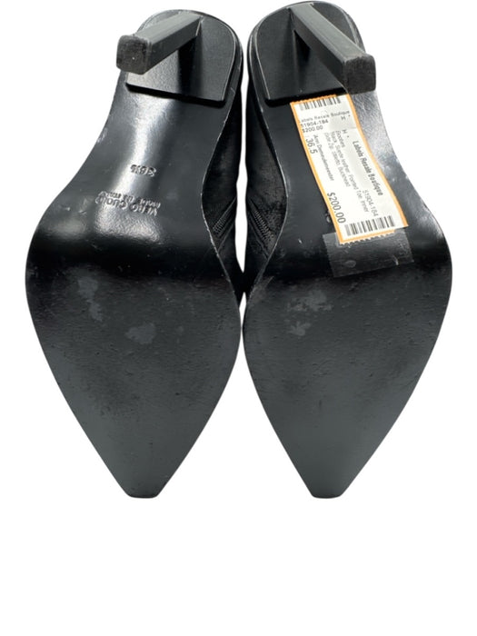 Ann Demeulemeester Shoe Size 36.5 Black Suede leather Pointed Toe Booties Black / 36.5