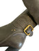 Chloe Shoe Size 36 Brown Pebble Leather Midi Block Heel Knee High Boots Brown / 36