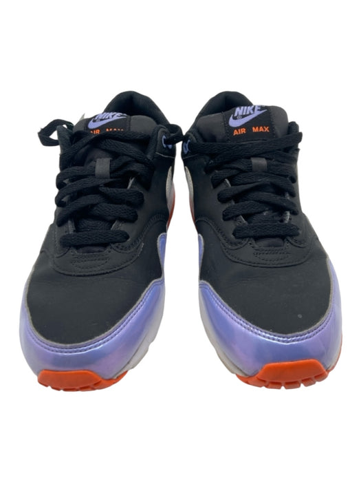 Nike Air Max Shoe Size 6.5Y Black, Blue & Orange Synthetic Low Top Sneakers Black, Blue & Orange / 6.5Y