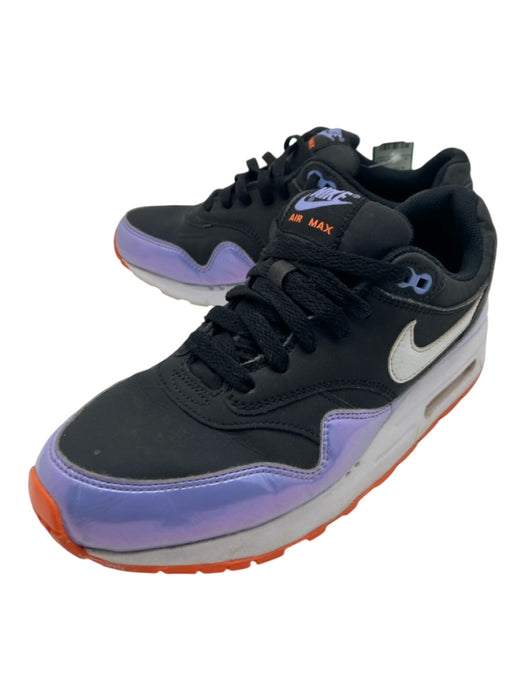 Nike Air Max Shoe Size 6.5Y Black, Blue & Orange Synthetic Low Top Sneakers Black, Blue & Orange / 6.5Y